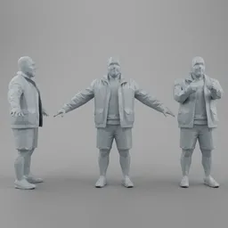 Rigged Low Poly Casual Man 🧍‍♂️