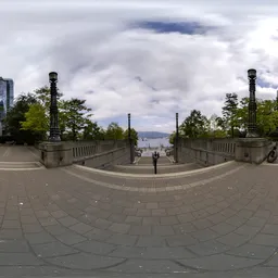 Downtown Vancouver Cloudy Day