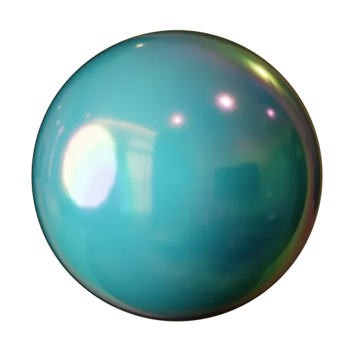 Blue Iridescent