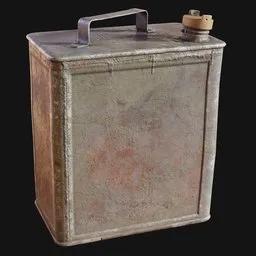 WW2 British Army Petroleum Can