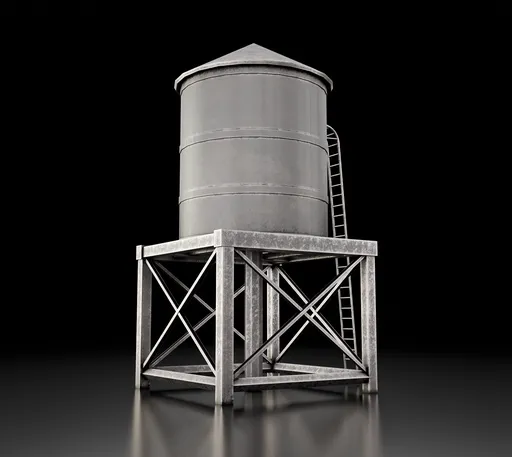 Rooftop Water Tower