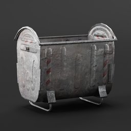 Trash container  exterior pack