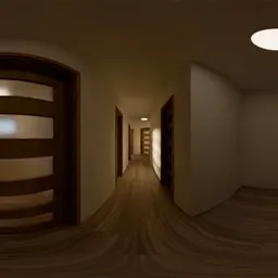 Empty Entrance Corridor Morning