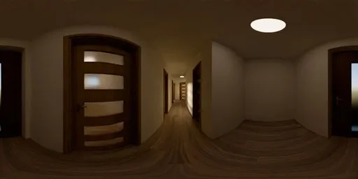Empty Entrance Corridor Morning
