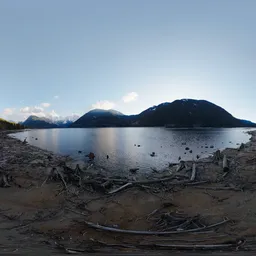 Lake in Canadian Nature