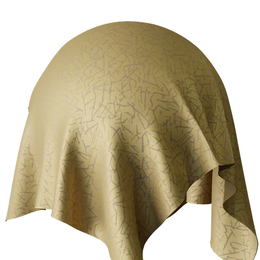 Geometric Gold Jacquard