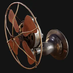 1920s Mounted Wall Fan