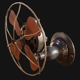 1920s Mounted Wall Fan