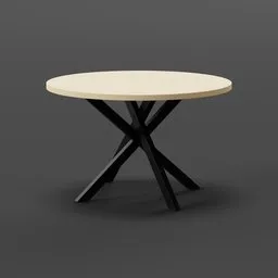 Modern Round Dining Table
