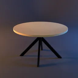 Modern Round Dining Table