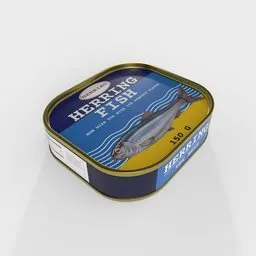 Herring Fish Can