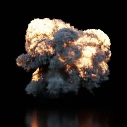 Aerial Explosion Static