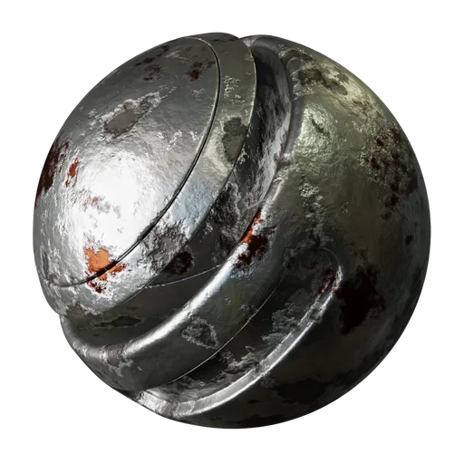 Damaged metal