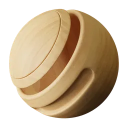 Beech Satin varnished wood