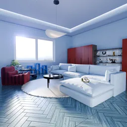 Modern Cozy Living Room