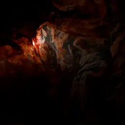 Volumetric Nebula Cave Deep Space