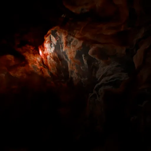 Volumetric Nebula Cave Deep Space