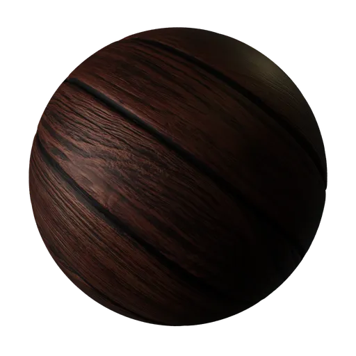 Mahogany Wooden Planks