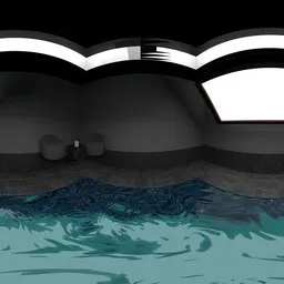Dark Indoor Pool Water