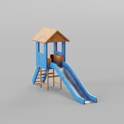 Children Playground Slide
