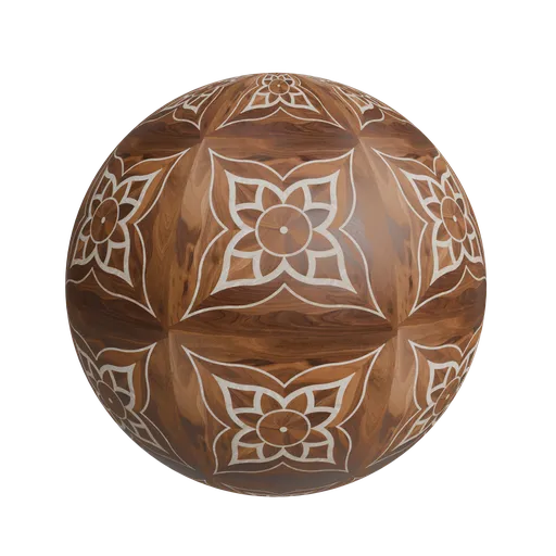 Walnut wood parquet  tile