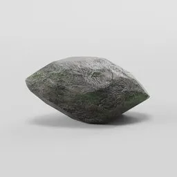 Low-poly Boulder Rock