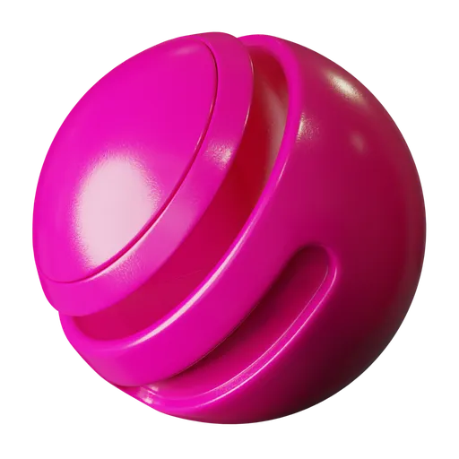 Bright Pink Lacquered Surface