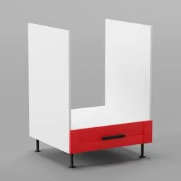 Kitchen lower cabinet 60cm (oven)