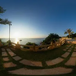 Beach House at Sunset 16k