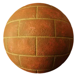 Terracotta Brick Wall