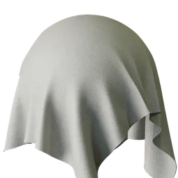 Plain Grey Chenille