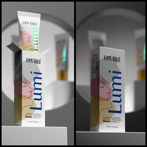 Face primer packaging animation