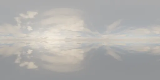Hazy Cloudy Sky HDRi