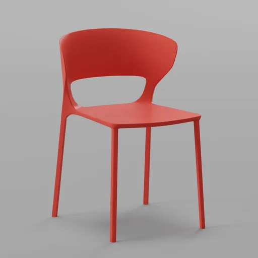 Modern Plastic Dining Chai