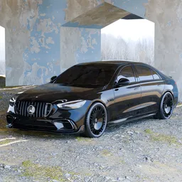 Realistic Executive Sports Car