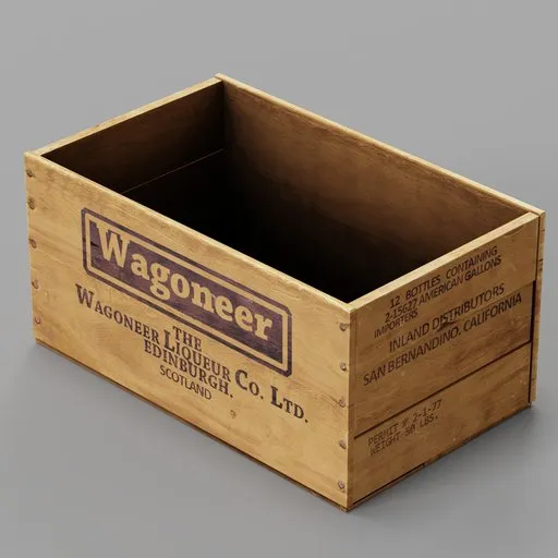 Old Wooden Crate