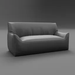 RH Teen Berlin Lounge Canvas Sofa