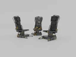 Sci-Fi Pilot Seat