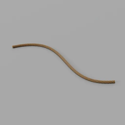 Simple Rope wit PBR Mat