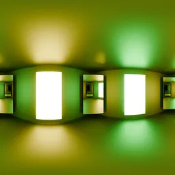 Greeny Studio Lighting HDR