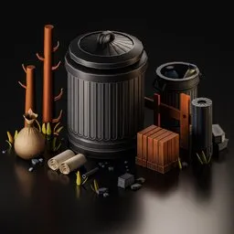 Trash Can collection