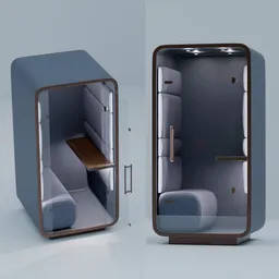 Modern Office Phone Booth