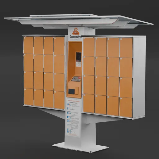 Smart Parcel Locker Station