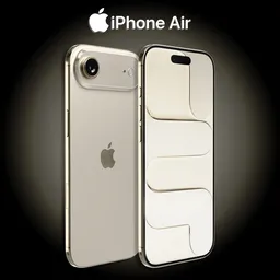 Apple Iphone 17 Air Light Gold