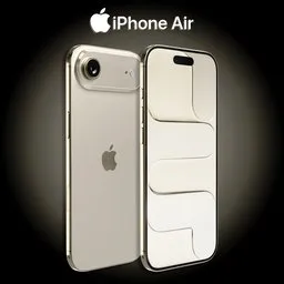 Apple Iphone 17 Air Light Gold