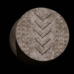 Rokviz Ancient ornament symbol brush