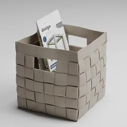 Woven Fabric Storage Basket
