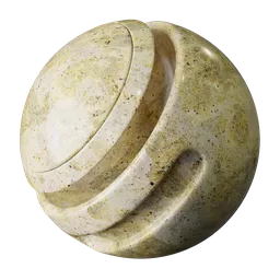 Brown marble