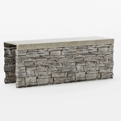 Jagged Rock Walling
