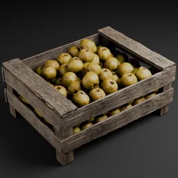 MK-Wooden Veggie & Fruit Crate-024